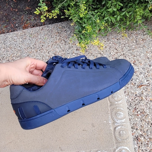 Swims Men's Blue Sneakers Rare Color - Picture 11 of 13